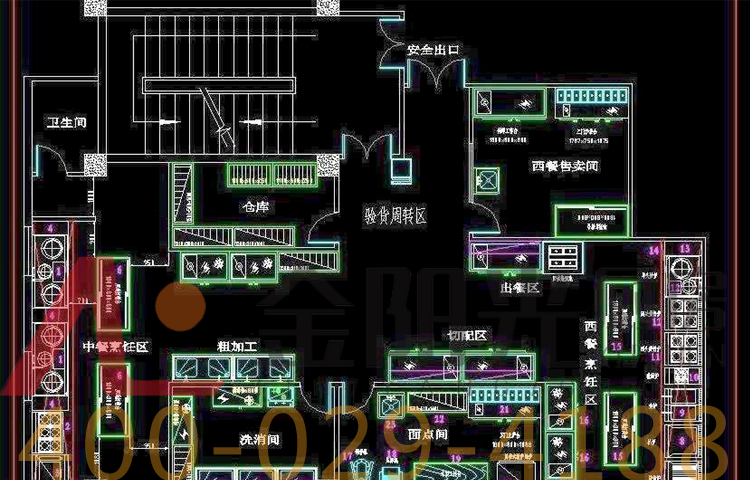 陜西廚房設備